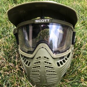 Scott Airsoft/Paintball Full-face Mask/Shield
